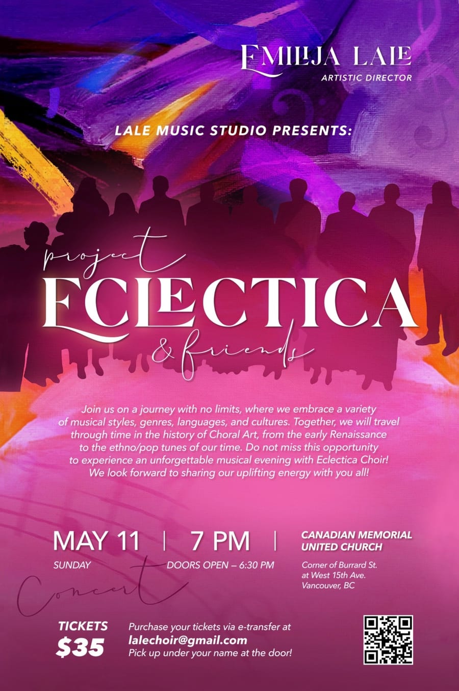 Project Eclectica & Friends poster
